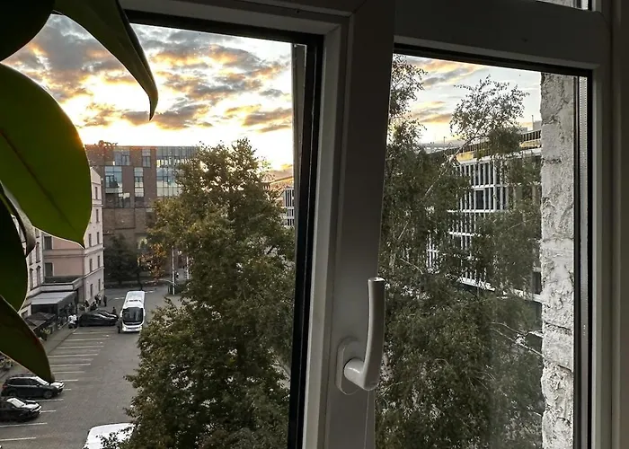 Dzīvoklis Stylish Design Next To Station